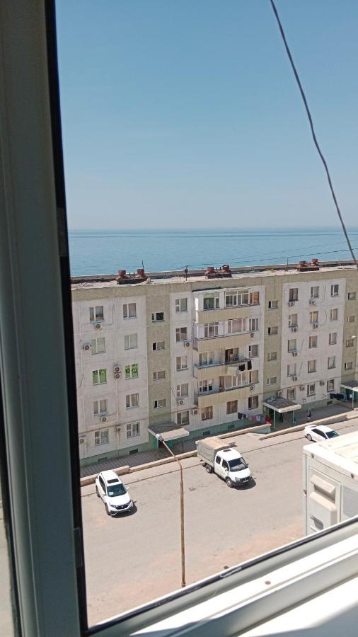 Трехкомнатные Апартаменты В 15 Микрорайоне С Видом На Каспийское Море И Возле Моря Aktau  Exterior foto